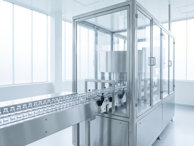 Vial filling line